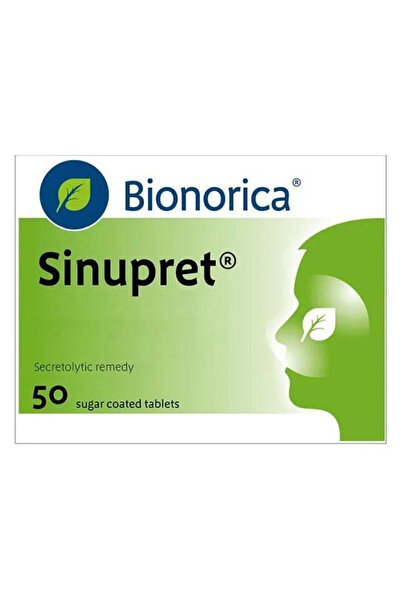 bionorica Sinupret Sugar Coated Tablets, 50 Tablets