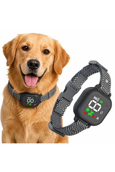 valkyrie Otomatik Havlama Köpek Eğitim Tasması LCD Ekranlı IP67 Su Geçirmez U...