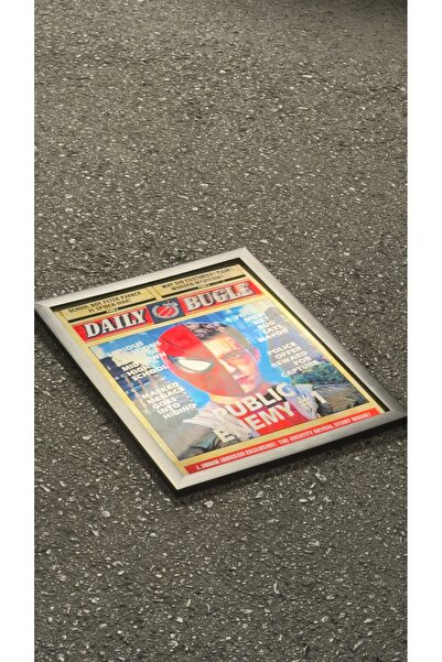 Genel Markalar Spider-Man 3D Lenticular Poster 30x40 cm – Çerçeveli Duvar Dek...