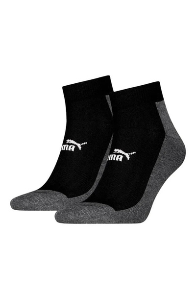 Puma 935896 Elements Cush Sn 2 Pack 2 Pieces-Each Unisex Socks Black