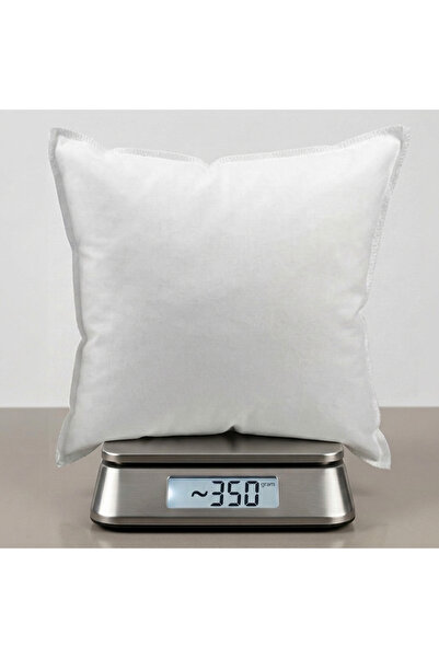 KIRMİN HOME DESİGN Square Throw Pillow with Sponge Filling Inside, 2 Pieces