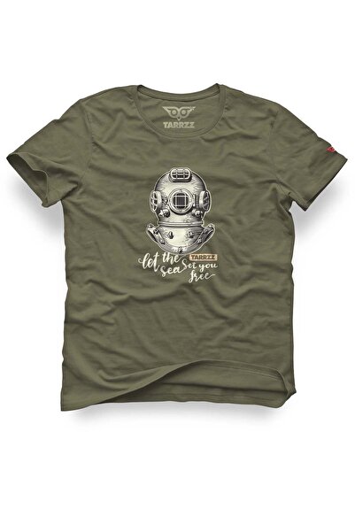Tarrzzcom Unisex Design Tshirt Ancient Diver Design T-Shirt