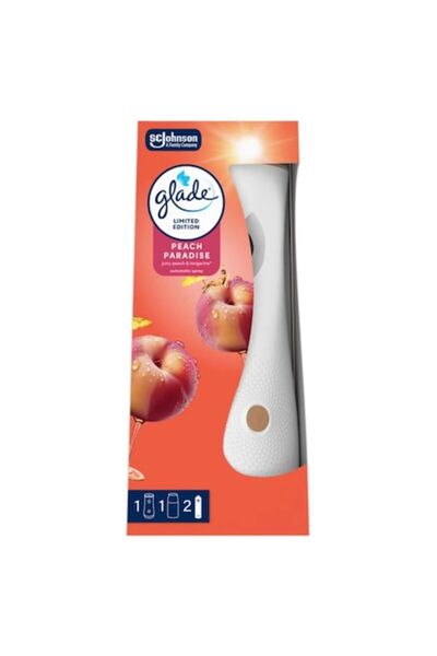 Glade Promo pack: Continuous action room freshener, Peach Paradise, 269 ml + ...