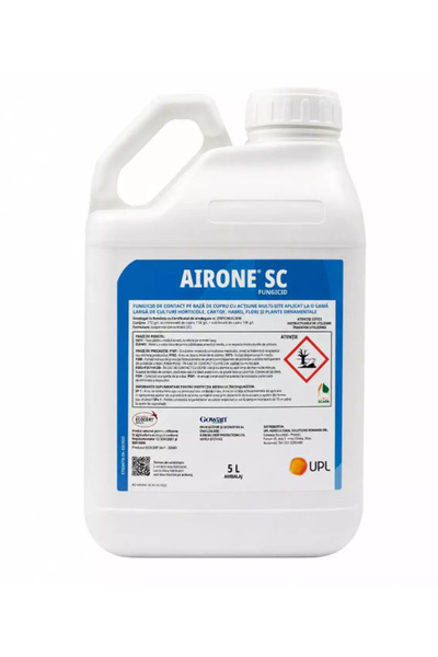 UPL Fungicid AIRONE SC – Cupru Contact, Mana, Rapan, Foc Bacterian, Vita de V...