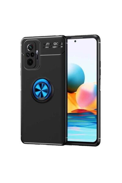 Ahlttiba حافظة متوافقة مع هاتف Xiaomi Redmi Note 10 Pro، غطاء رافيل ملون مع ح...