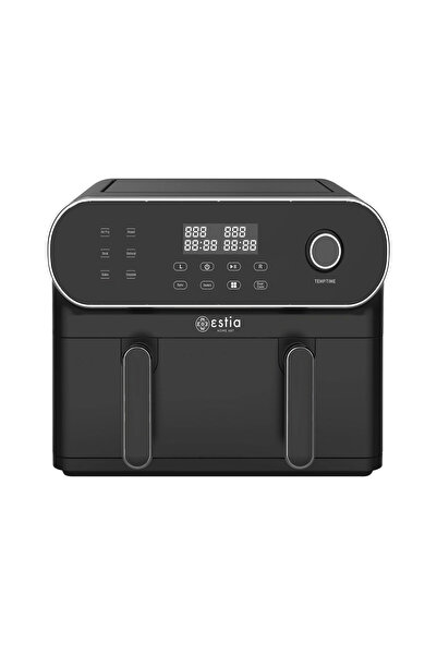 Estia Home Art ESTIA ΦΡΙΤΕΖΑ ΑΕΡΟΣ DUO FRY 1700W 11L ΜΕ ΠΡΟΕΤΟΙΜΑΣΙΑ 2 ΔΙΑΦΟΡ...