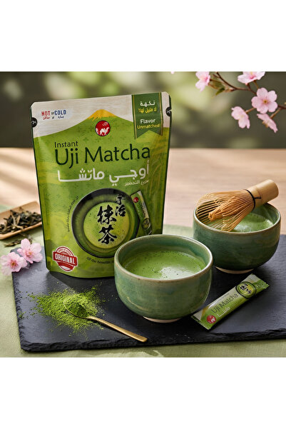 Genel Markalar Uji Matcha Yeşil Çay Tozu - 30 Hazır Tek Kullanımlık Paket x 1...