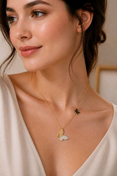 Monalisa Home Figured Anti-Tarnish Steel Adjustable Chain Luxury Necklace