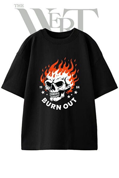 THEWERT T-Shirt - Μαύρο - Oversize