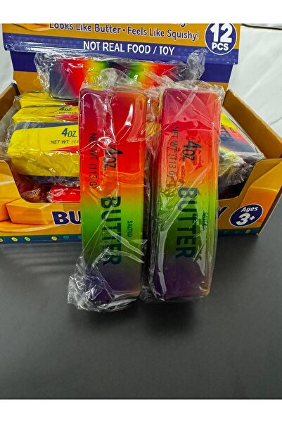 Genel Markalar Butter squishy rainbow slow rising 1 adet sukuşi Yavaş Yükseli...