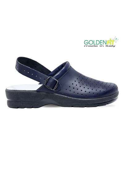 GOLDENFIT Clogs, Adria Blu, navy blue color