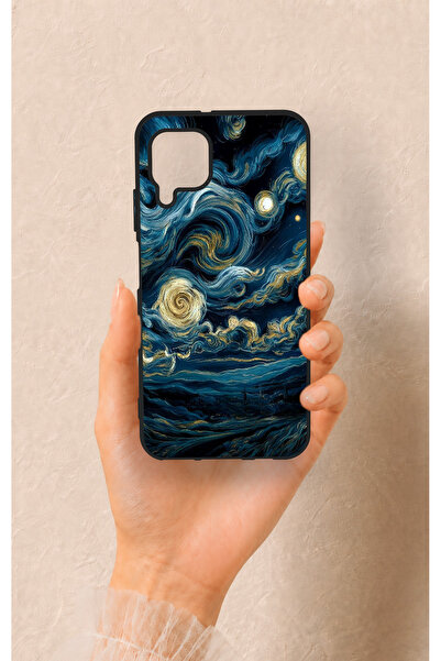 Vip Case Huawei P40 Lite Uyumlu Yıldızlı Gece Desenli Silikon Kılıf