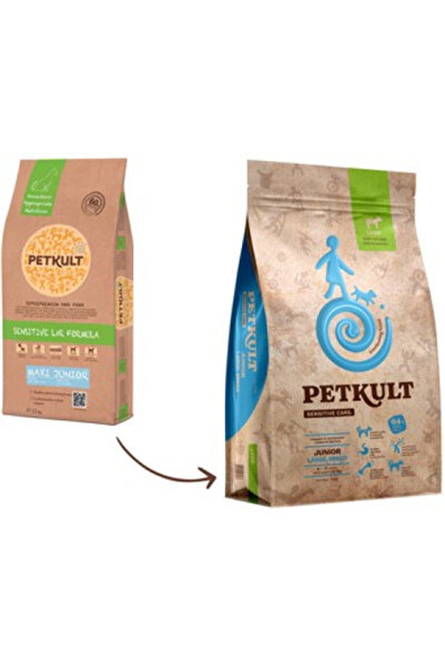 PetKult Hrana uscata pentru caini Sensitive Junior Miel si orez Talie Mare 3 kg
