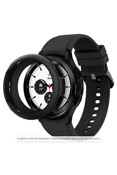 Spigen Case for Google Pixel Watch 4 45mm, Watch 5 45mm, Liquid Air, Matte Black