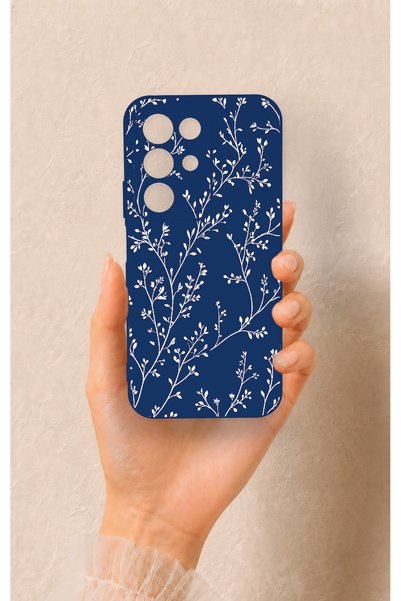 Vip Case حافظة سيليكون رفيعة بنمط فروع الأشجار متوافقة مع هاتف Realme C85 5G