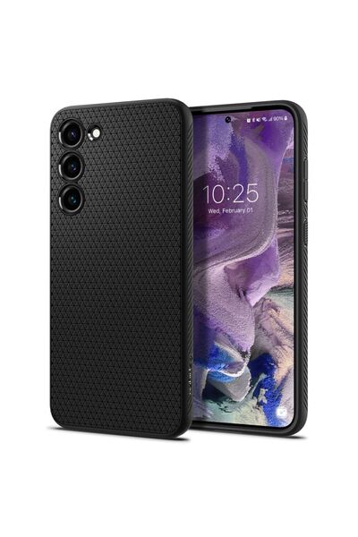 Spigen Husă pentru Google Pixel 11 Pro XL, Liquid Air ACS11448, Negru Mat