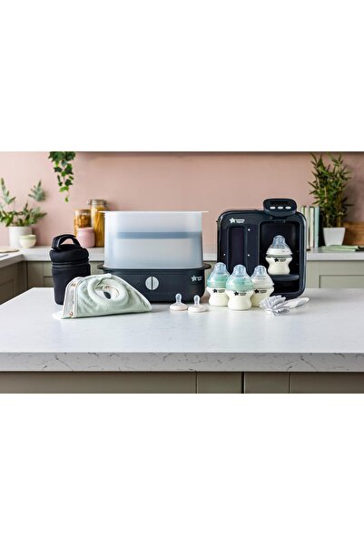 tommee tippee Ultimate Feeding Kit | Includes Prep Machine, Sterilizer, Bottles & Travel Bag | All-in-One Baby Feeding Solution