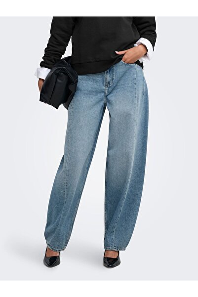 JDY Barrel-Fit-Umstandsjeans JDYSUSIE Mittlere Taille Barrel Fit Jeans
