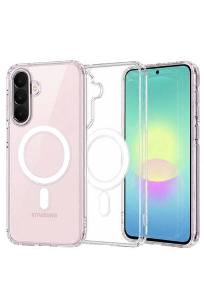 Techsuit Husă pentru Samsung Galaxy A27 5G, MagSafe Pro, transparentă