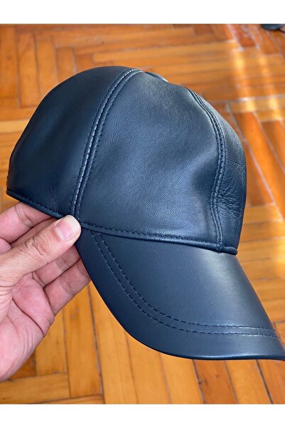 zadenza gold 100% Genuine Leather Made in Turkey Sports Hat Leather Hat Leath...