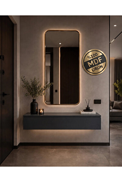 ENG AHŞAP Modern Çekmeceli MDF Dresuar 80x30 cm - Dekoratif Antre Hol ve Salo...