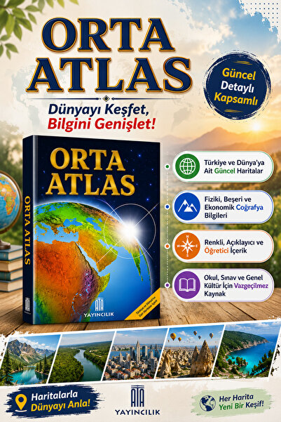 Ata Yayıncılık Ata Orta Atlas