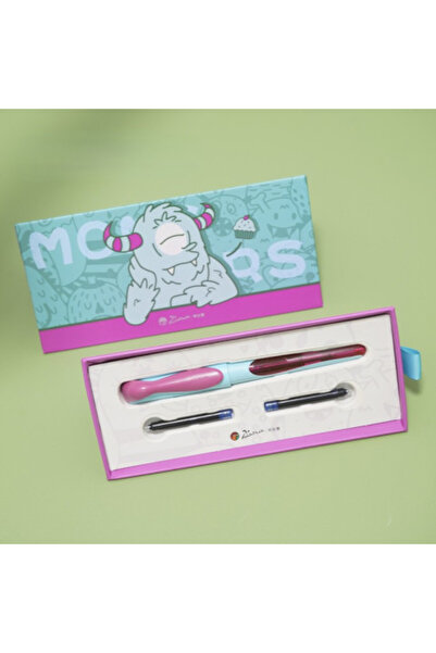 Picasso Set 601 - Micul Monstru - Stilou albastru-violet și 2 rezerve de cern...