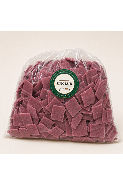 UNCLUB Kare Büyük Kırmızı Pancarlı Erişte/Makarna 1000gr