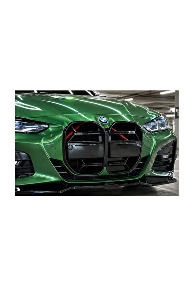 TMZ Garage BMW G26 4 Serisi Gran Coupe M4 CSL Görünümlü Ön Panjur İthal Piano...