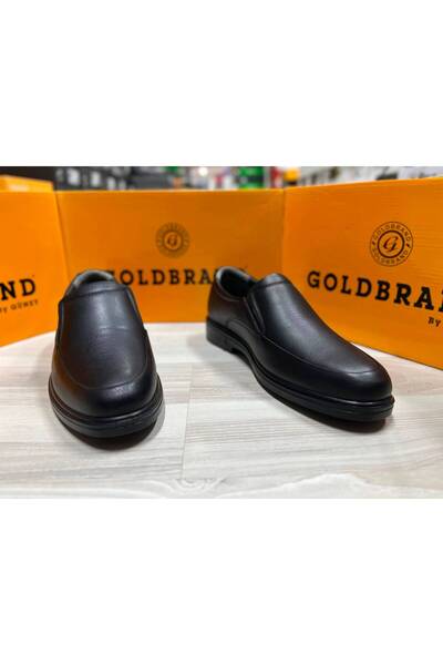 Goldbrand 481 Genuine Leather Casual Comfortable Orthopedic Men's Shoes