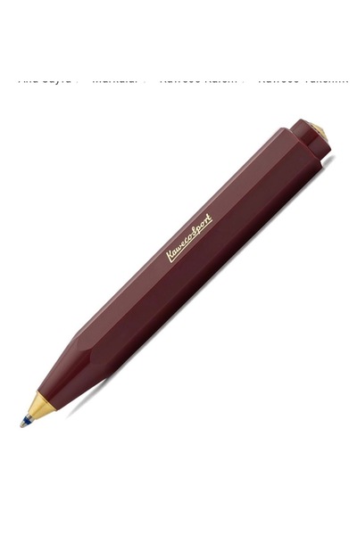 Kaweco KS KLASİK SPORT TÜKENMEZ KALEM BORDO 0492