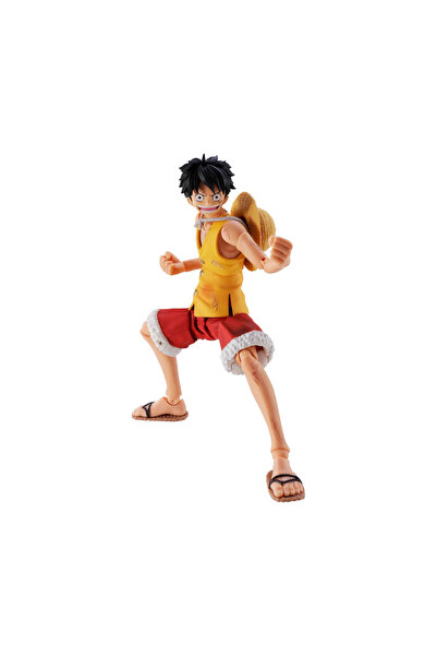 BANDAI One Piece Monkey D. Luffy Marine Ford Articulated Figures SH Figuarts ...