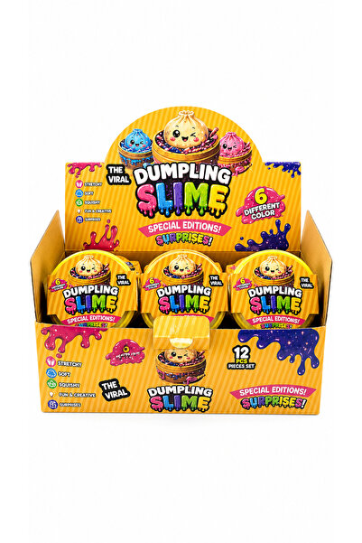 Sürpriz Simli Slime Dumpling Squishy