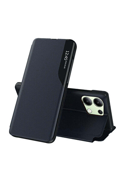Techsuit Husă pentru Xiaomi Redmi Note 13 4G, Seria eFold, albastru - albastru