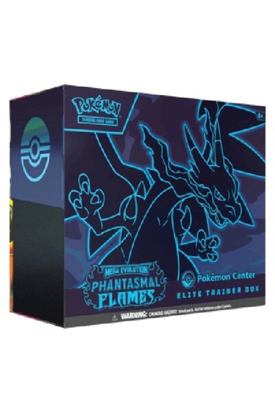 Pokemon Flăcări Fantasmale Pokémon Center Elite Trainer Box