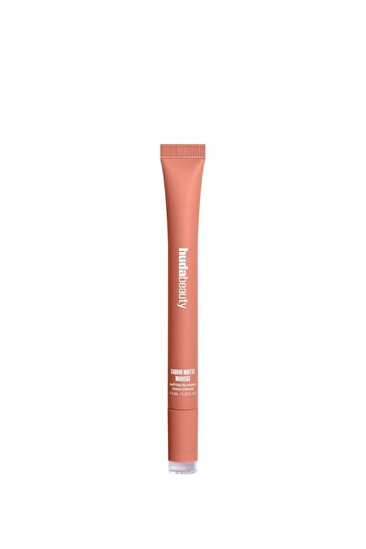 Huda Beauty Liquid Matte Mousse Velvety Finish Liquid Lipstick Honey Nude Els...