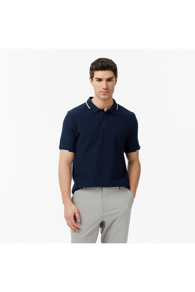 Nautica Erkek Lacivert Regular Fit Polo Yaka T-Shirt