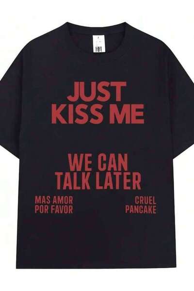 9JY تي شيرت Just We Can Talk Later للرجال والنساء، تي شيرتات عصرية مضحكة، تي ...