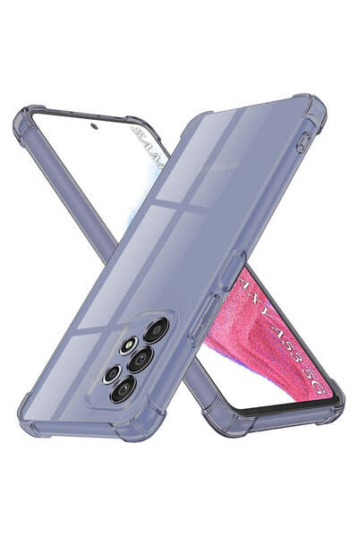 Techsuit Husă pentru Samsung Galaxy A53 5G, din silicon transparent, rezisten...