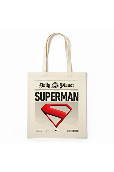 Superman Τσάντα παραλίας - Μπεζ
