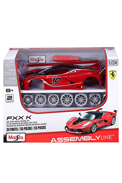 Maisto Set constructie masinuta metalica, Maisto, LaFerrari FXX, Assembly Lin...