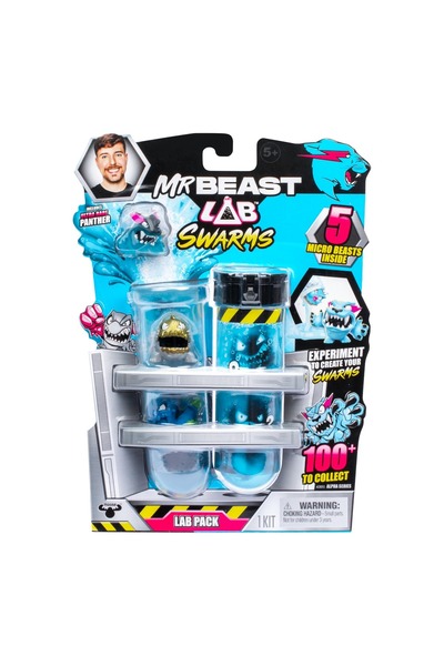 MrBeast Lab Set experimente misterioase, Swarms, 5 figurine
