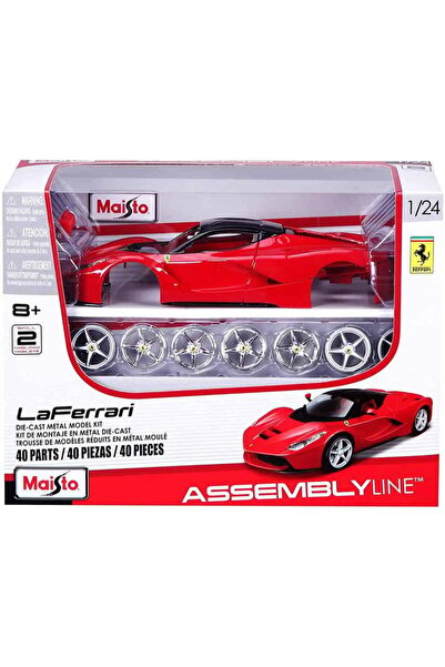 Maisto Set constructie masinuta metalica, Maisto, LaFerrari, Assembly Line, 4...
