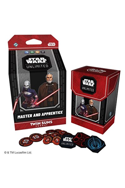 Star Wars Pachet Nasturi Gemeni Nelimitat cu Count Dooku și Asajj Ventress