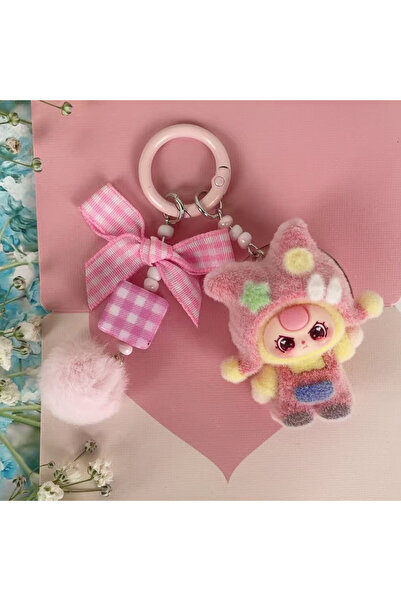 Choice1 F Dopamine Baby Three Years Flocking Doll Keychain Backpack Pendant K...