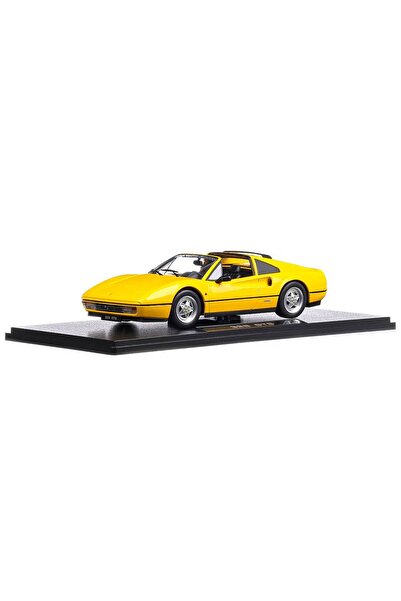 KK Scale Sigilat- Ferrari 328 GTS 1985 Galben- Scara 1:18-