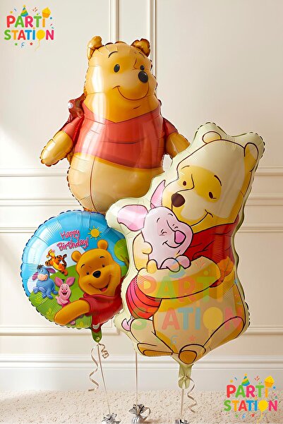 Parti Station Winnie the Pooh Balloon Set 3 Pieces