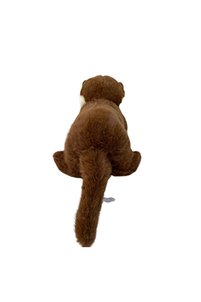 TRUST STORE Oyuncak Peluş 50 CM Yatan Su Samuru Ultra Yumuşak Sevimli Su Samuru Peluş Oyuncak