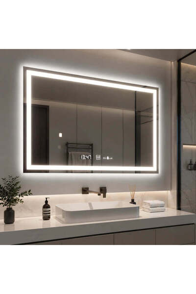 OEM Oglinda LED Rectangulara 120x80cm Verite MotionGlow Marcello, Sistem Deza...