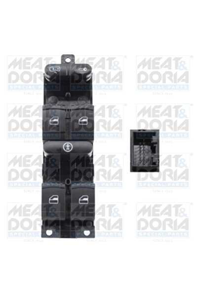 MEATDORIA Panou Comanda Geam Fata Stanga 26480 Ford Galaxy 1 Seat Alhambra Vw...